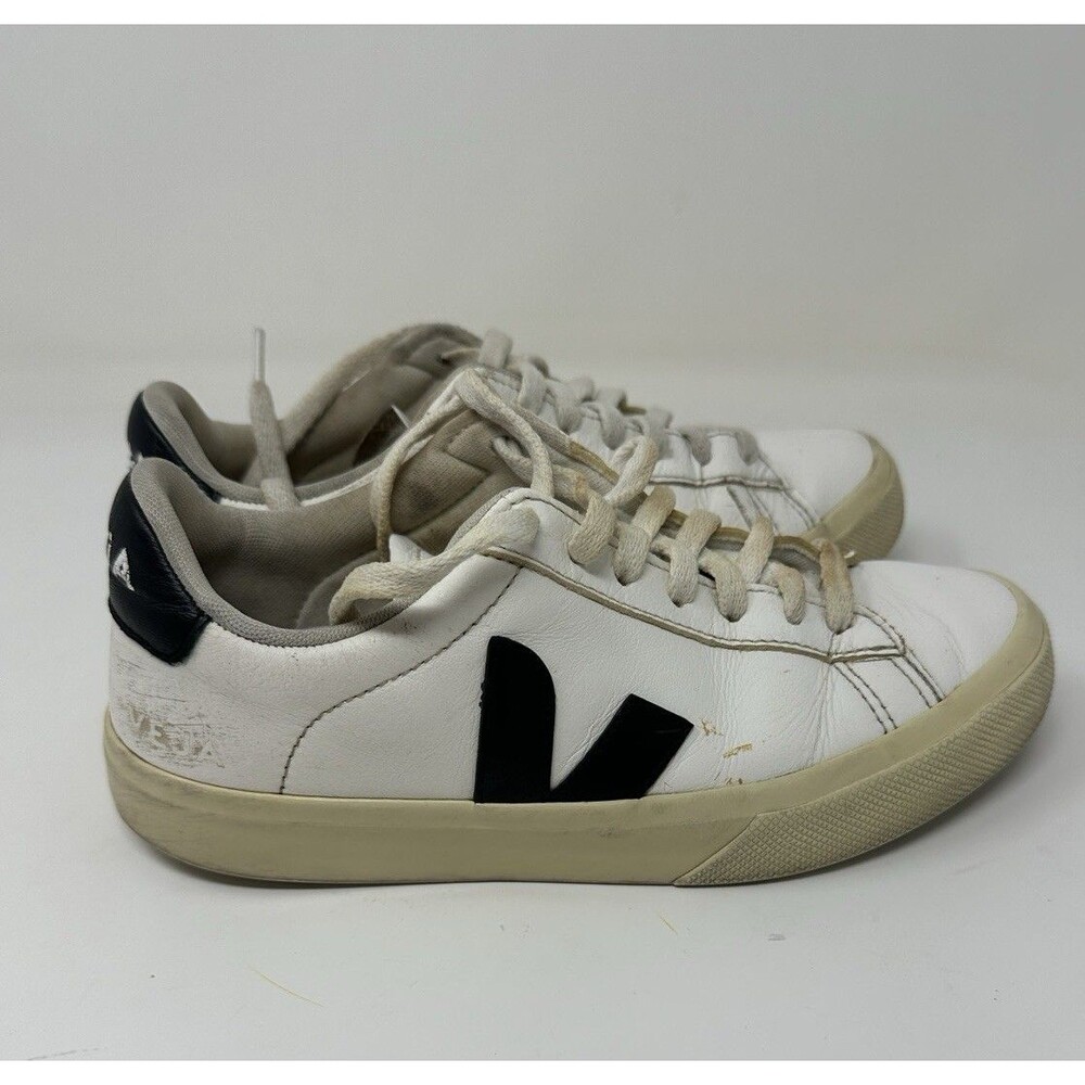 Women's Veja White/Beige Trainers Size US 5 | Shoes Sneakers Girls Leather girls